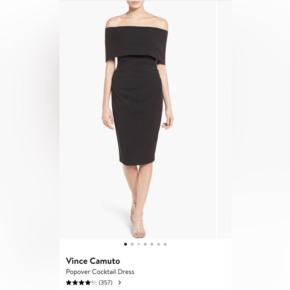 Vince Camuto Popover Cocktail Dress
